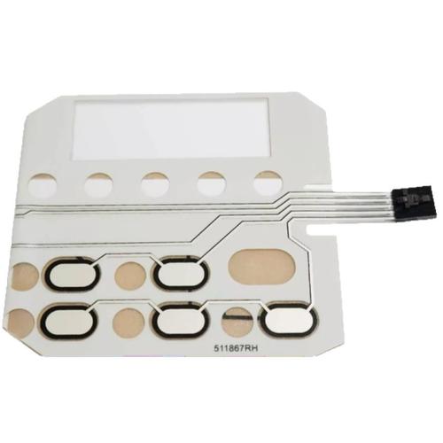 511867rh薄膜開關pvc面貼廠家開關按鍵觸摸板快速出樣品